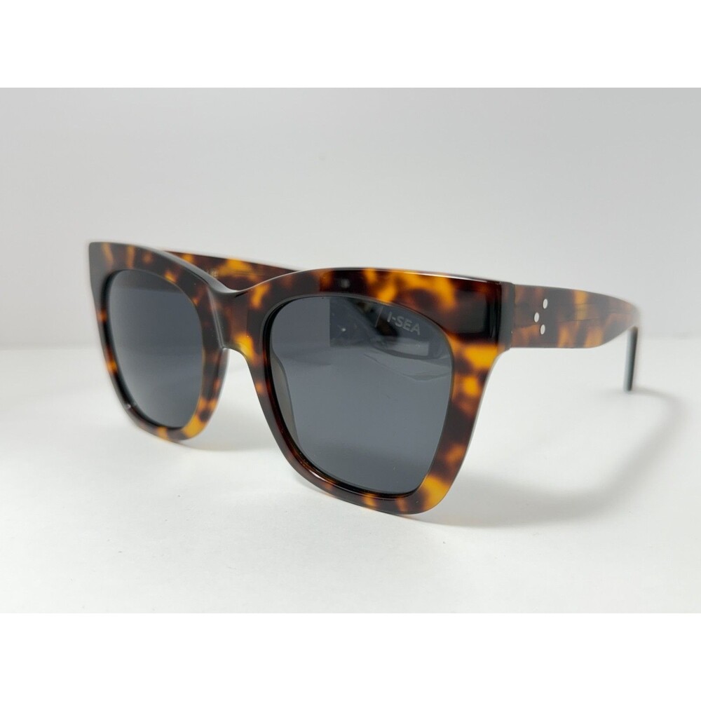 I-SEA Billie Women's Sunglasses Tortoiseshell Frame Gray Lenses